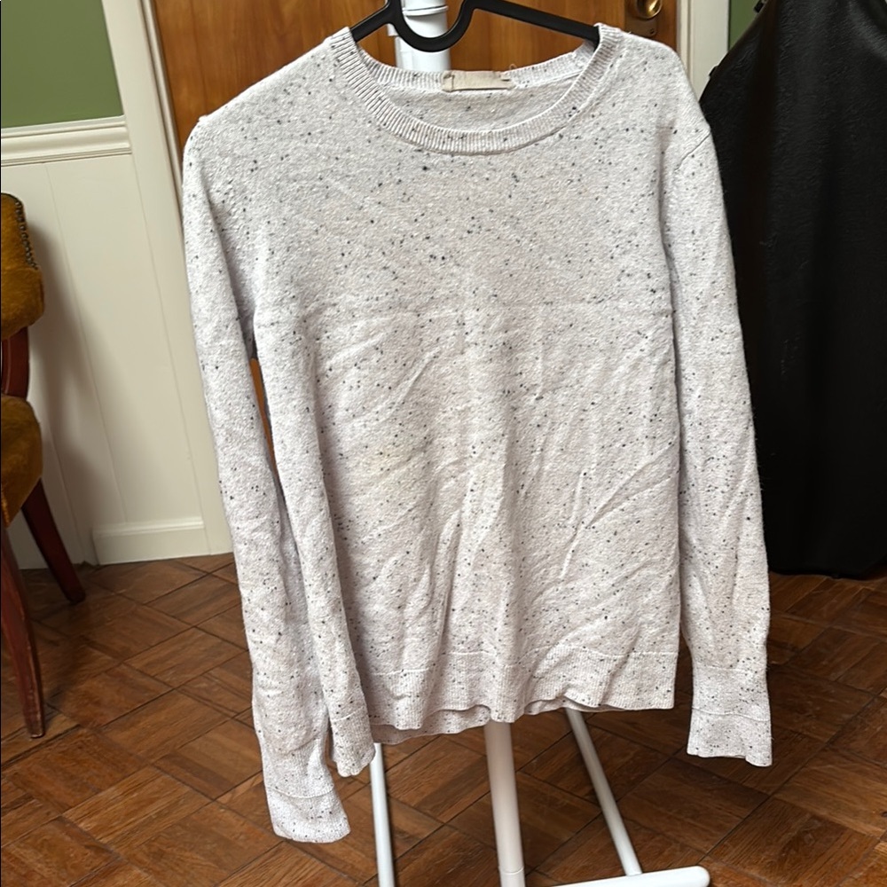 Everlane Gray Crew Neck Sweater